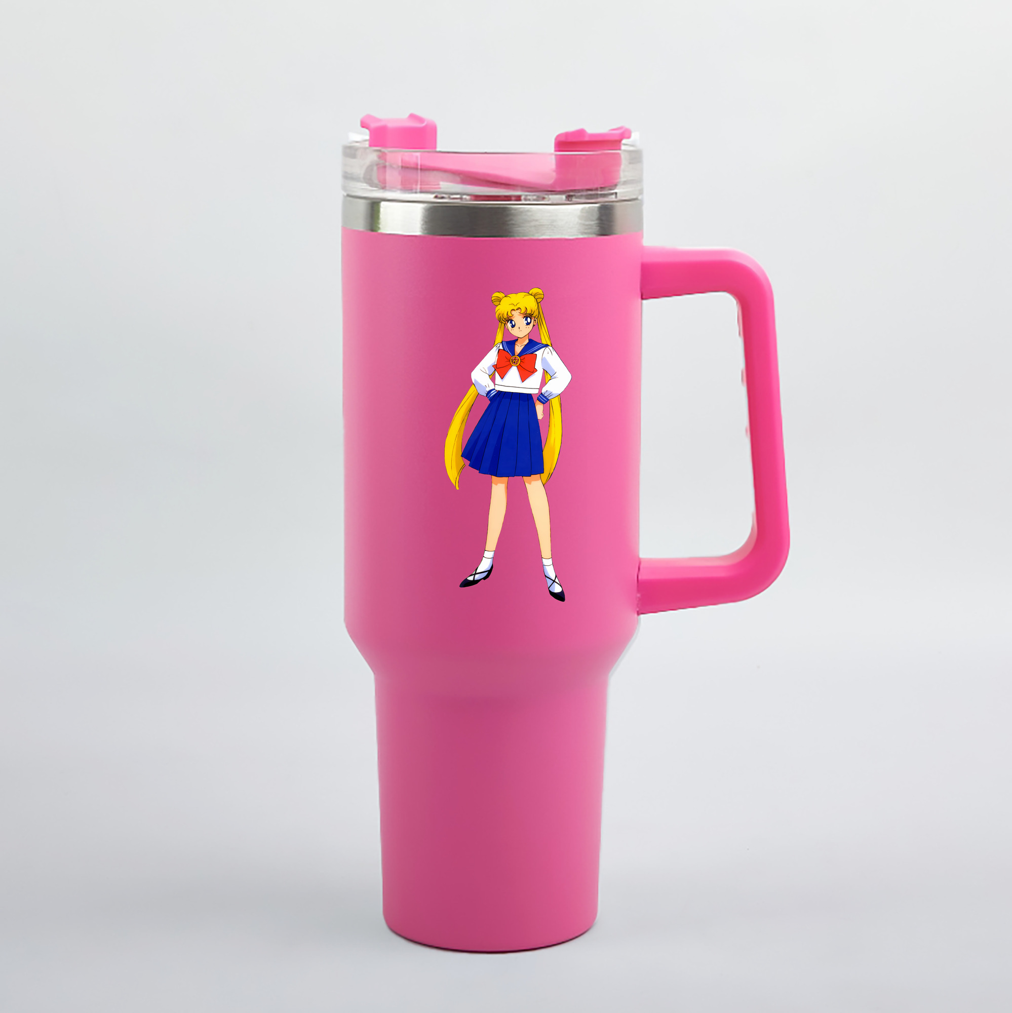 （画像用） 美少女戦士セーラームーン 愛野 美奈子 あいの みなこ Sailor Moon Aino Minako 1200mL車用タンブラー（カラープリント）